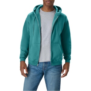 Hanes Men’s Zip-up Hoodie, Ecosmart Fleece Full-zip Hoodie for Men, Hooded Sweatshirt(Spanish Moss)