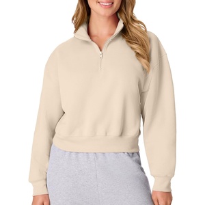 Hanes Women’s EcoSmart Fleece Sweatshirt for Women, Soft Midweight – Full-Zip Hoodie, Sweatshirt, or 1/4 Zip(Champagne Frost)
