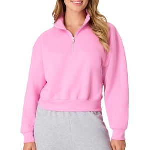 Hanes Women’s EcoSmart Fleece Sweatshirt for Women, Soft Midweight – Full-Zip Hoodie, Sweatshirt, or 1/4 Zip(Spirited Pink)