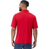 Hanes Men’s Cool DRI Polo Shirt, Quick-Drying Performance Polo for Men, UPF Protection(Deep Red)