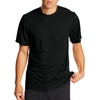 Hanes Men’s Cool Dri Performance T-Shirt, Moisture-Wicking Short Sleeve Tee, 40+ UPF Protection, 2 Or 5 Pack(Black – 2 Pack)