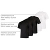 Hanes Men’s Cool Dri Performance T-Shirt, Moisture-Wicking Short Sleeve Tee, 40+ UPF Protection, 2 Or 5 Pack(Black/White – 5 Pack)