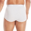 Hanes Men’s Underwear Brief Pack, Full Rise Cotton Briefs, Moisture-Wicking Underwear, White, Multi-pack(White – 6 Pack)