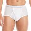 Hanes Men’s Underwear Brief Pack, Full Rise Cotton Briefs, Moisture-Wicking Underwear, White, Multi-pack(White – 9 Pack)