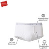 Hanes Men’s Underwear Brief Pack, Full Rise Cotton Briefs, Moisture-Wicking Underwear, White, Multi-pack(White – 9 Pack)