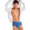 Hanes Men’s Underwear Briefs, Cotton Mid Rise Briefs, Covered Waistband, Moisture Wicking, Multi-pack(Assorted Solids 6-pack)
