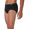 Hanes Men’s Underwear Briefs, Cotton Mid Rise Briefs, Covered Waistband, Moisture Wicking, Multi-pack(Assorted Solids 6-pack)