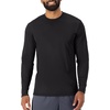 Hanes Sport Men’s Long-Sleeve T-Shirt Pack, Cool DRI Moisture-Wicking Performance T-Shirts, Performance Tee, 2-Pack(Black/White – 4 Pack)