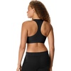 Hanes Women’s Seamless Racerback Sports Bra(Ebony – 1 Pack)