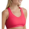 Hanes Women’s Seamless Racerback Sports Bra(Razzle Pink)