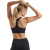 Hanes Womens Sport Compression Racerback Sports-Bra(Black – 1 Pack)