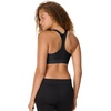 Hanes Womens Sport Compression Racerback Sports-Bra(Black/White – 2 Pack)