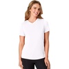 Hanes Women’s T-Shirt, 5-Pack, Sport Cool Dri V-Neck Performance Tees, Moisture-Wicking, Sun Protection(Blk/Wht/Nvy)