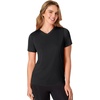 Hanes Women’s T-Shirt, 5-Pack, Sport Cool Dri V-Neck Performance Tees, Moisture-Wicking, Sun Protection(Blk/Wht/Nvy)