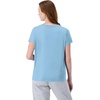 Hanes Women’s T-Shirt, 5-Pack, Sport Cool Dri V-Neck Performance Tees, Moisture-Wicking, Sun Protection(Light Blue – 1 Pack)