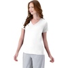 Hanes Women’s T-Shirt, 5-Pack, Sport Cool Dri V-Neck Performance Tees, Moisture-Wicking, Sun Protection(White – 1 Pack)