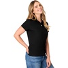 Hanes womens Performance Polo, Single or 3-Pack, Sport Cool DRI Moisture-Wicking Polo Shirt, 40+ UPF Protection(Black – 1 Pack)