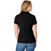 Hanes womens Performance Polo, Single or 3-Pack, Sport Cool DRI Moisture-Wicking Polo Shirt, 40+ UPF Protection(Black – 3 Pack)
