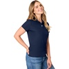 Hanes womens Performance Polo, Single or 3-Pack, Sport Cool DRI Moisture-Wicking Polo Shirt, 40+ UPF Protection(Navy – 1 Pack)