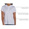 Hanes womens Performance Polo, Single or 3-Pack, Sport Cool DRI Moisture-Wicking Polo Shirt, 40+ UPF Protection(White – 1 Pack)