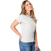 Hanes womens Performance Polo, Single or 3-Pack, Sport Cool DRI Moisture-Wicking Polo Shirt, 40+ UPF Protection(White – 1 Pack)