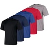 Hanes Men’s Cool Dri Performance T-Shirt, Moisture-Wicking Short Sleeve Tee, 40+ UPF Protection, 2 Or 5 Pack(Black/Navy/Grey/Royal/Red – 5 Pack)