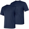 Hanes Men’s Cool Dri Performance T-Shirt, Moisture-Wicking Short Sleeve Tee, 40+ UPF Protection, 2 Or 5 Pack(Navy – 2 Pack)