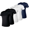 Hanes Women’s T-Shirt, 5-Pack, Sport Cool Dri V-Neck Performance Tees, Moisture-Wicking, Sun Protection(Blk/Wht/Nvy)