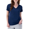 Hanes Women’s T-Shirt, 5-Pack, Sport Cool Dri V-Neck Performance Tees, Moisture-Wicking, Sun Protection(Navy – 1 Pack)