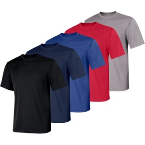 Hanes Men’s Cool Dri Performance T-Shirt, Moisture-Wicking Short Sleeve Tee, 40+ UPF Protection, 2 Or 5 Pack(Black/Navy/Grey/Royal/Red – 5 Pack)
