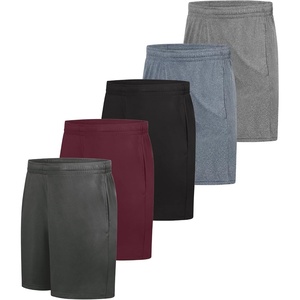 Hanes Men’s Shorts, Cool Dri® 7″ Color Blocked Short, Moisture Wicking + UPF 40 Men’s Athletic Shorts(Gray Heather/Navy Heather/Black/Maroon/Charcoal)