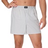 Hanes Men’s Underwear Boxers, Originals Ultimate Cotton-stretch Woven Moisture-wicking Multipack Boxer(Black/White Plaid and Prints)