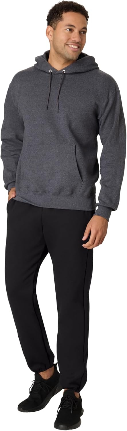 image:imageHanes Mens Sweatpants Ultimate Cotton Fleece Sweatpants Joggers with Pockets for MenBlack