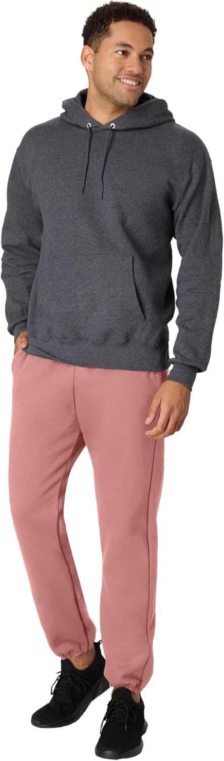 image:imageHanes Mens Sweatpants Ultimate Cotton Fleece Sweatpants Joggers with Pockets for MenMauve