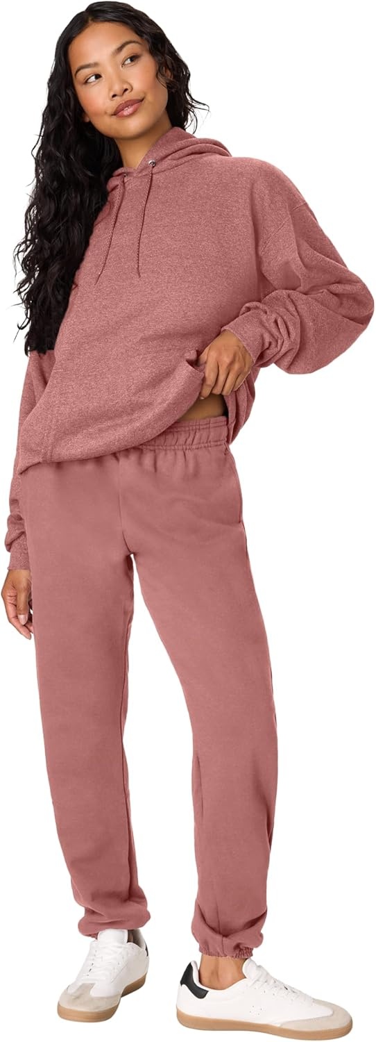 image:imageHanes Mens Sweatpants Ultimate Cotton Fleece Sweatpants Joggers with Pockets for MenMauve