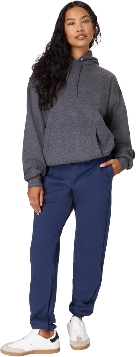 image:imageHanes Mens Sweatpants Ultimate Cotton Fleece Sweatpants Joggers with Pockets for MenNavy