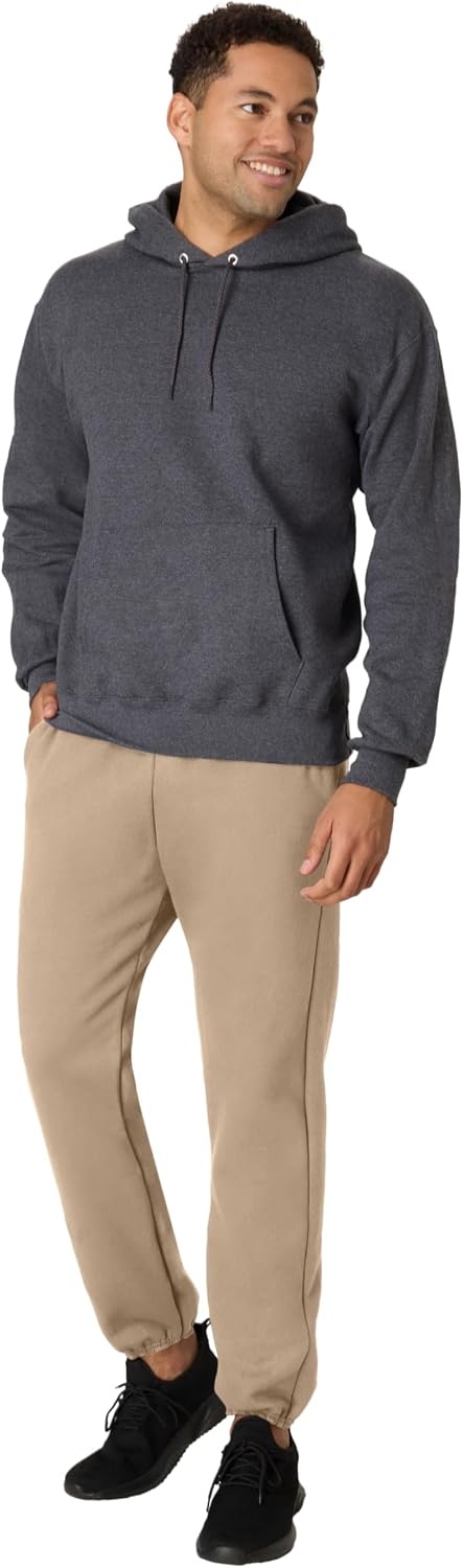 image:imageHanes Mens Sweatpants Ultimate Cotton Fleece Sweatpants Joggers with Pockets for MenPebble