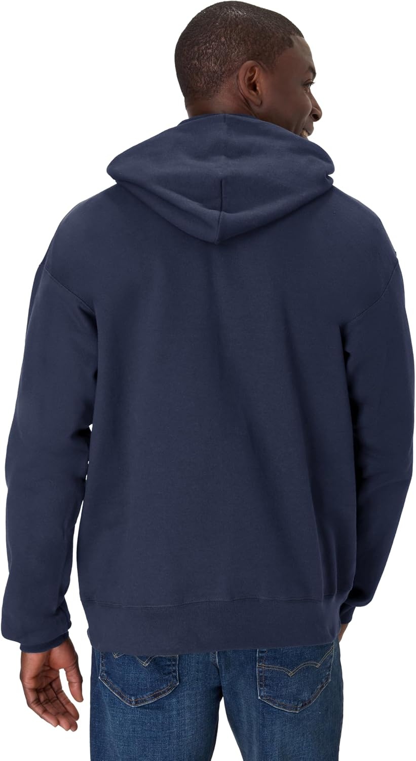 image:imageHanes Mens Ultimate Sweatshirt Heavyweight Fleece Hoodie Cotton Sweatshirt for MenNavy
