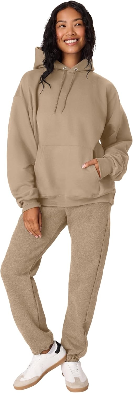 image:imageHanes Mens Ultimate Sweatshirt Heavyweight Fleece Hoodie Cotton Sweatshirt for MenPebble