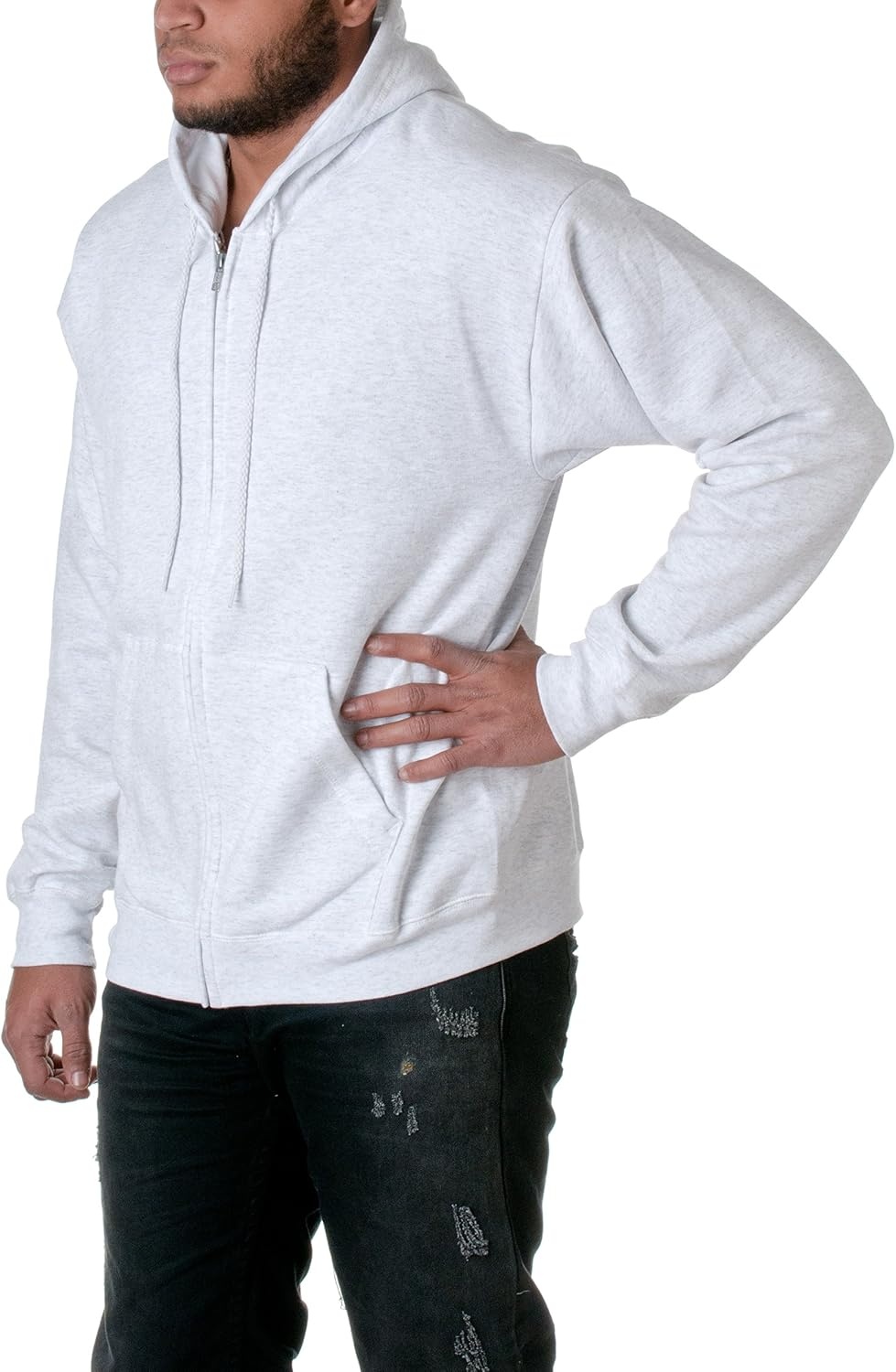 image:imageHanes Sport Womens Performance Fleece Full Zip HoodieAsh 5050