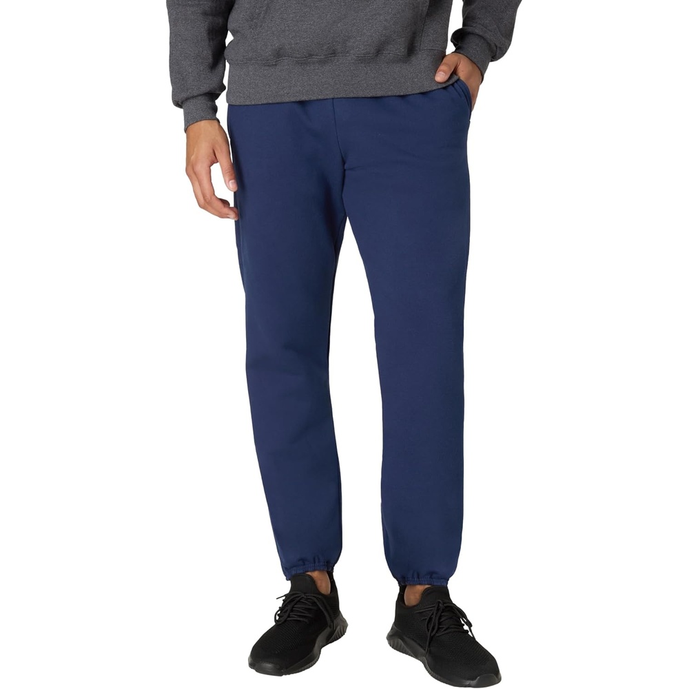 image:imageHanes Mens Sweatpants Ultimate Cotton Fleece Sweatpants Joggers with Pockets for MenNavy