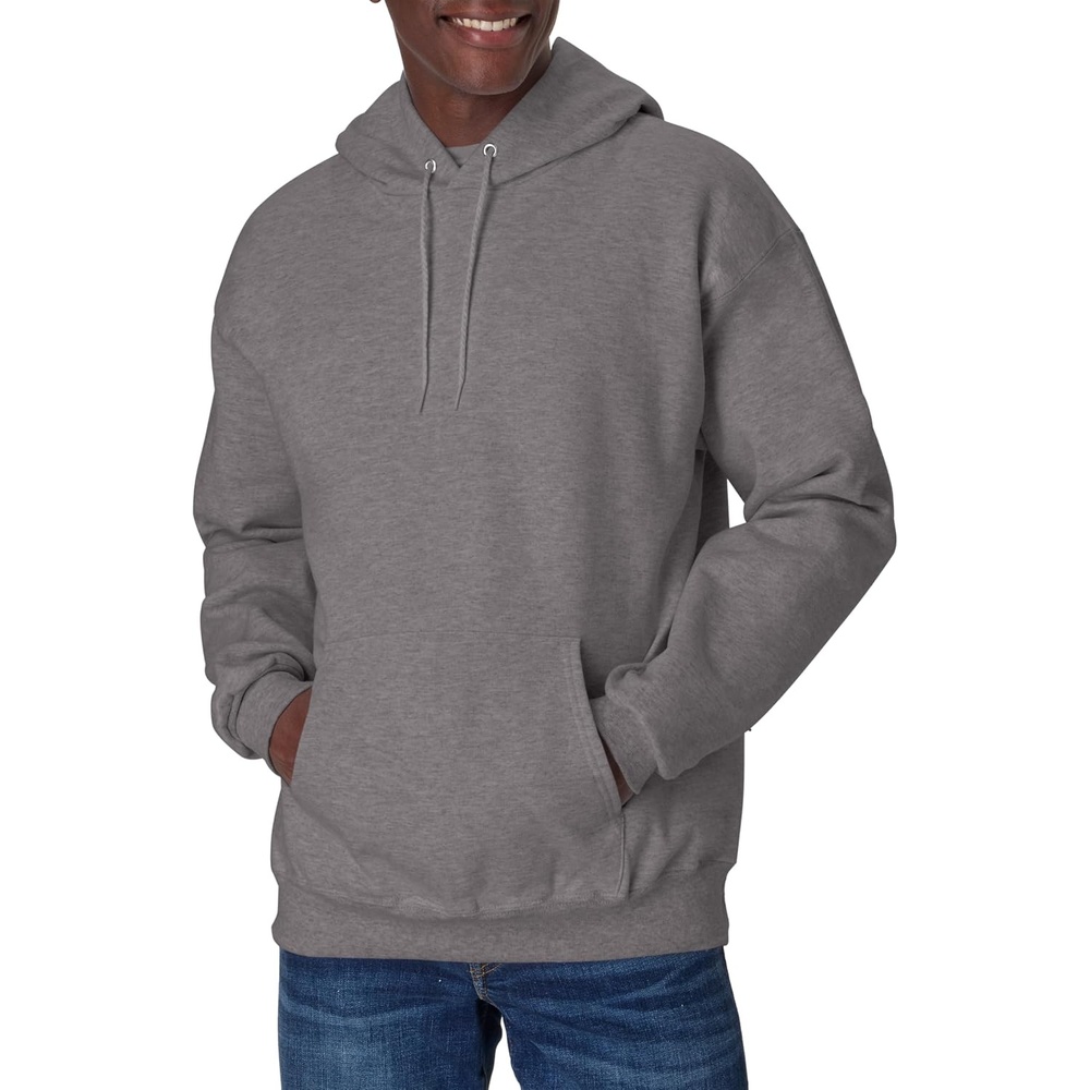 image:imageHanes Mens Ultimate Sweatshirt Heavyweight Fleece Hoodie Cotton Sweatshirt for MenOxford Gray