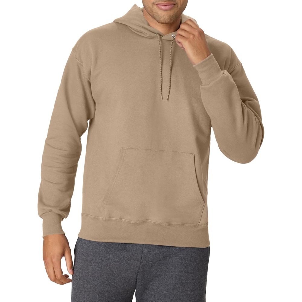 image:imageHanes Mens Ultimate Sweatshirt Heavyweight Fleece Hoodie Cotton Sweatshirt for MenPebble