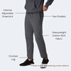 Hanes Men’s Sweatpants, Ultimate Cotton Fleece Sweatpants, Joggers with Pockets for Men(Charcoal Heather)