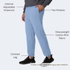 Hanes Men’s Sweatpants, Ultimate Cotton Fleece Sweatpants, Joggers with Pockets for Men(Light Blue)