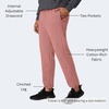 Hanes Men’s Sweatpants, Ultimate Cotton Fleece Sweatpants, Joggers with Pockets for Men(Mauve)