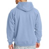 Hanes Men’s Ultimate Sweatshirt, Heavyweight Fleece Hoodie, Cotton Sweatshirt for Men(Light Blue)
