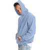 Hanes Men’s Ultimate Sweatshirt, Heavyweight Fleece Hoodie, Cotton Sweatshirt for Men(Light Blue)