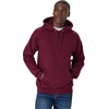 Hanes Men’s Ultimate Sweatshirt, Heavyweight Fleece Hoodie, Cotton Sweatshirt for Men(Maroon)