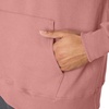 Hanes Men’s Ultimate Sweatshirt, Heavyweight Fleece Hoodie, Cotton Sweatshirt for Men(Mauve)